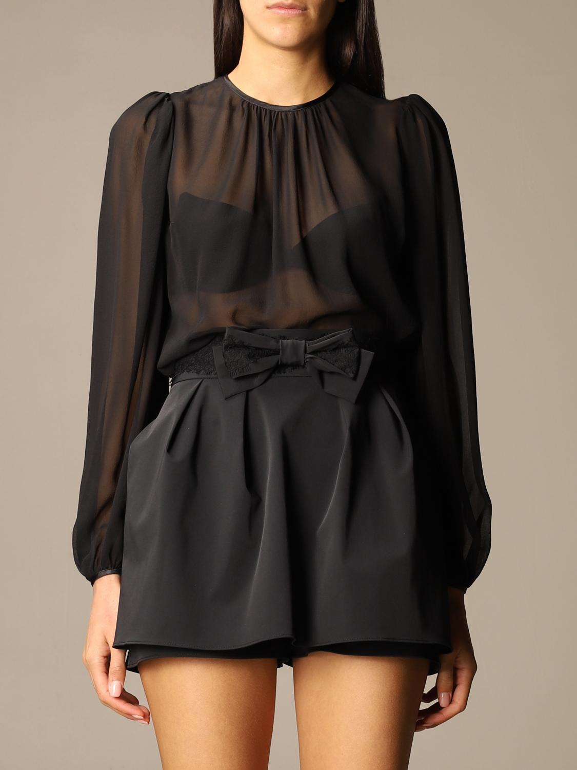 Elisabetta Franchi Elisabetta Franchi shirt in silk georgette