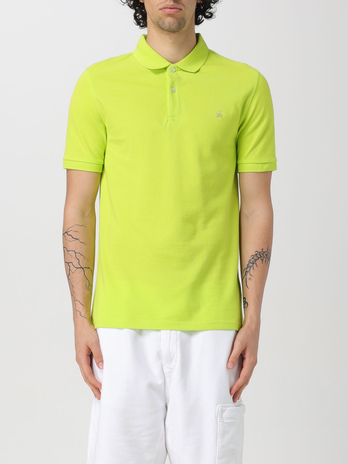 Vilebrequin Polo Shirt VILEBREQUIN Men color Acid Green