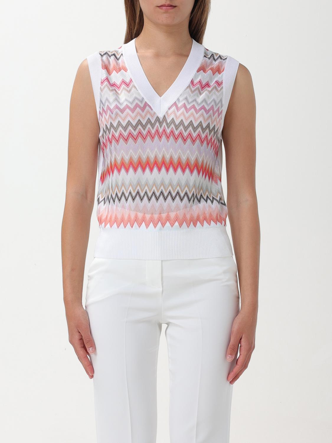 Missoni Waistcoat MISSONI Woman colour White