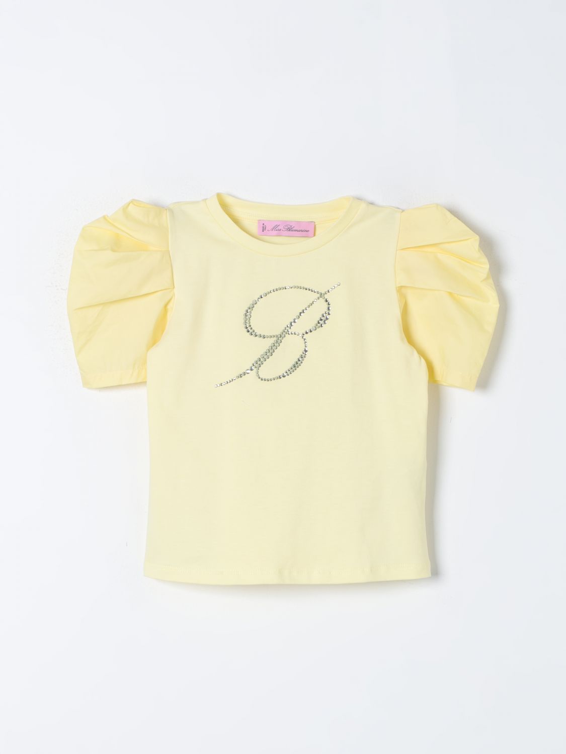 Miss Blumarine T-Shirt MISS BLUMARINE Kids colour Yellow