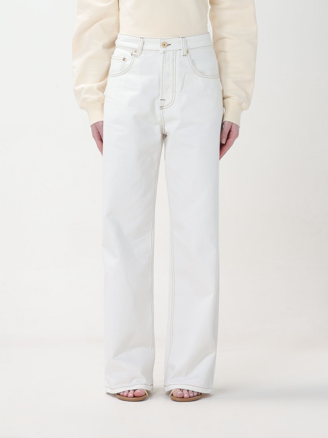 Jacquemus Jeans JACQUEMUS Woman colour White