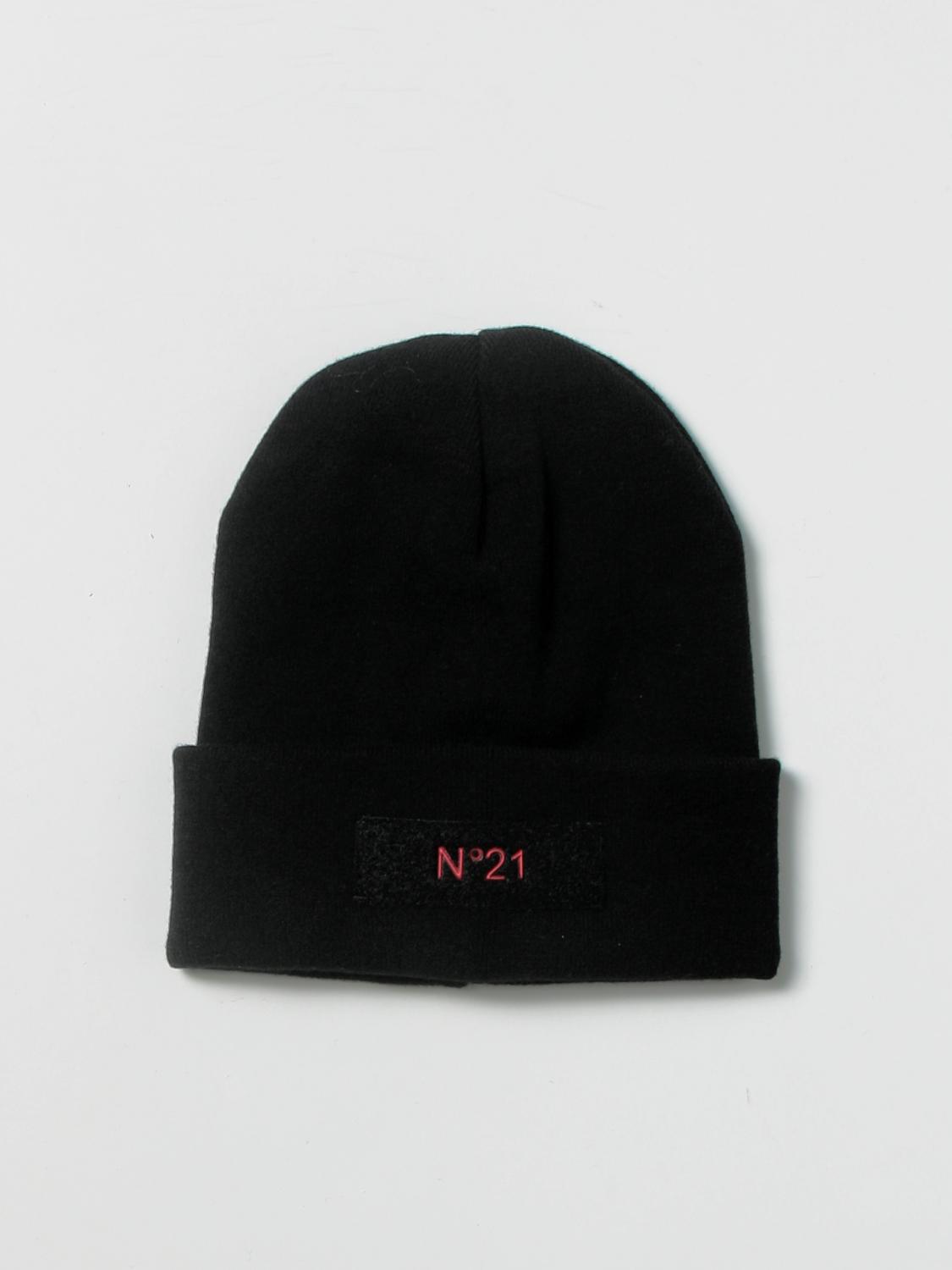 N° 21 Hat N° 21 Men colour Black