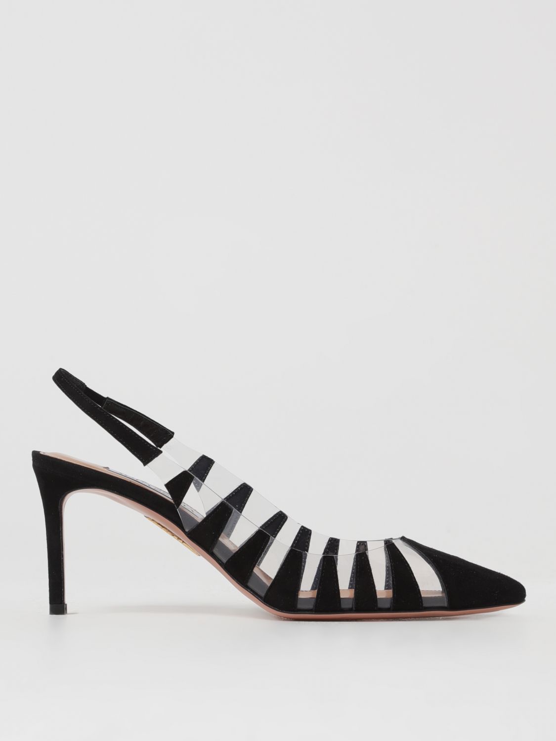 Aquazzura High Heel Shoes AQUAZZURA Woman colour Black