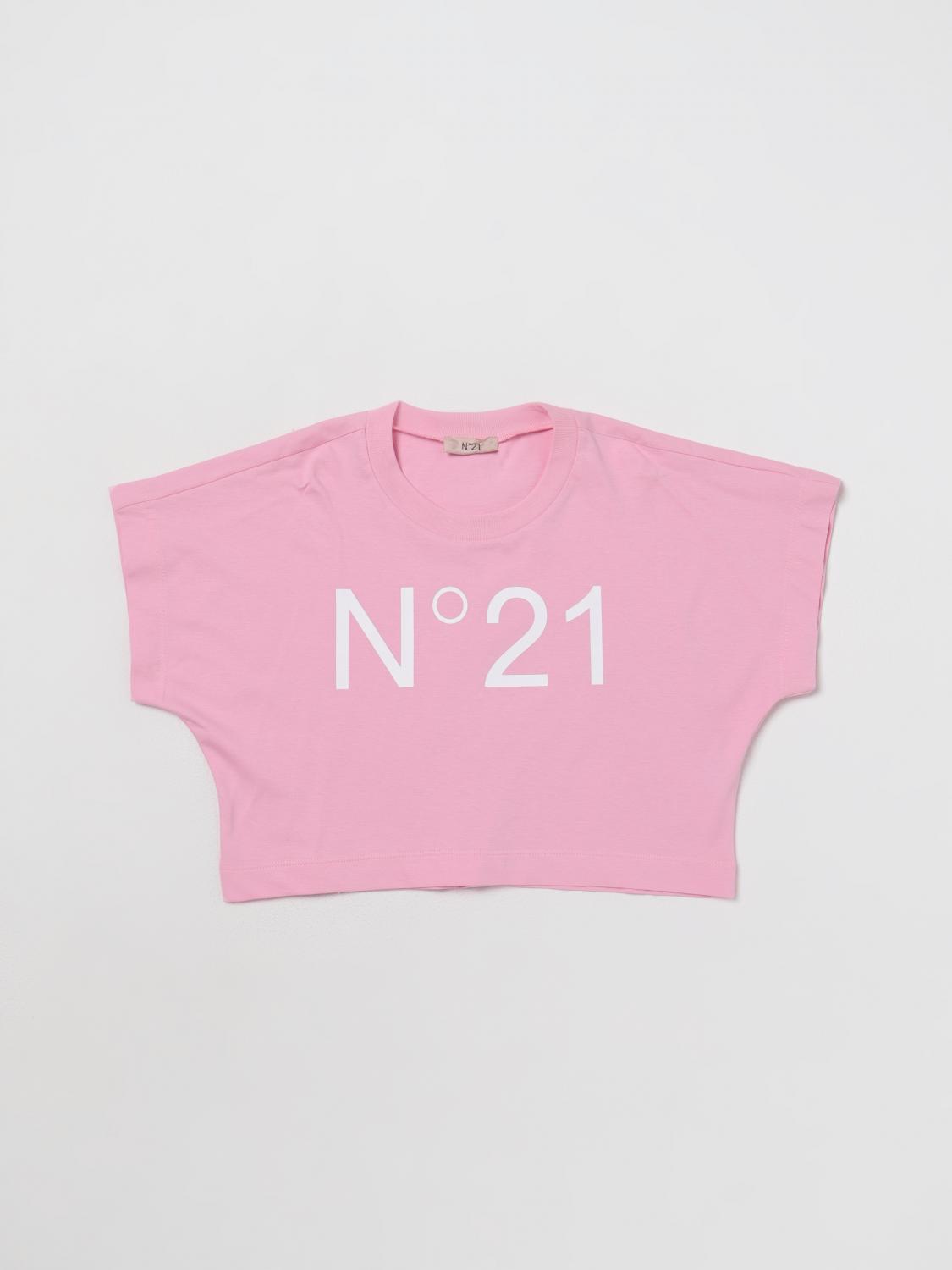 N° 21 T-Shirt N° 21 Kids colour Pink