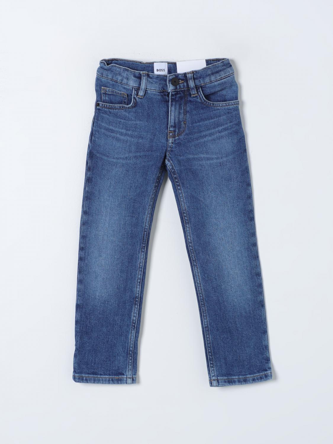 Boss Kidswear Trousers BOSS KIDSWEAR Kids colour Denim