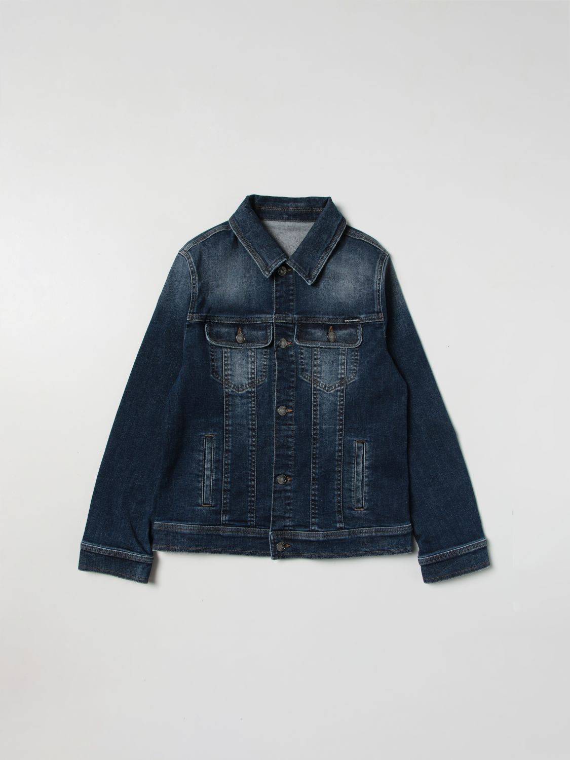 Dolce & Gabbana Jacket DOLCE & GABBANA Kids colour Denim