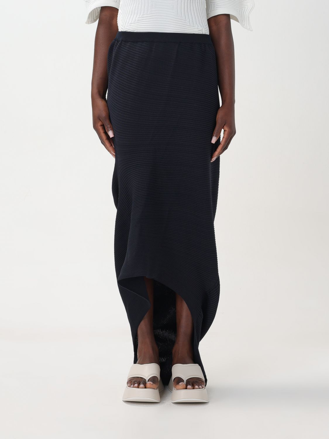 Issey Miyake Skirt ISSEY MIYAKE Woman colour Navy