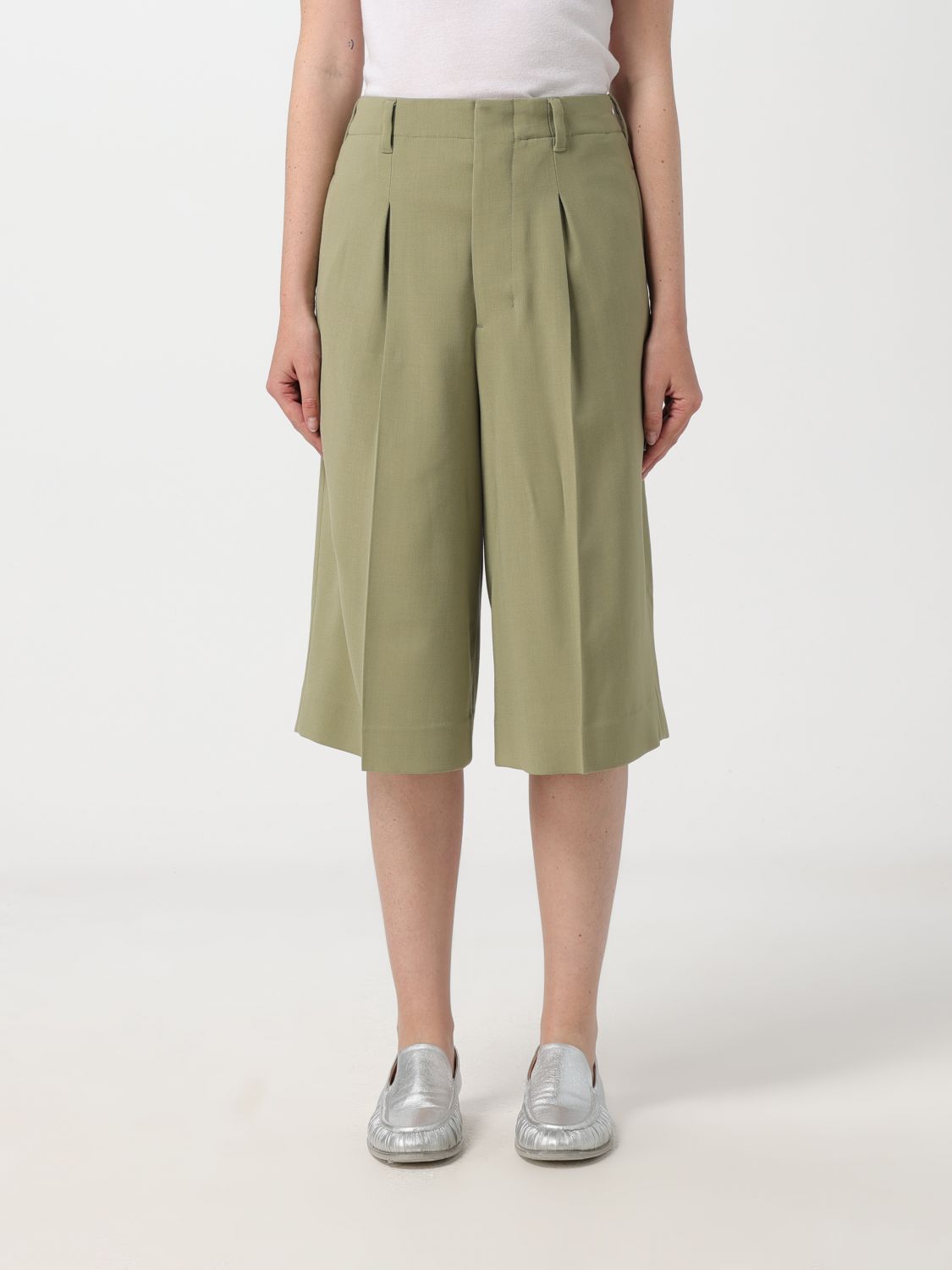 Ami Paris Trousers AMI PARIS Woman colour Green