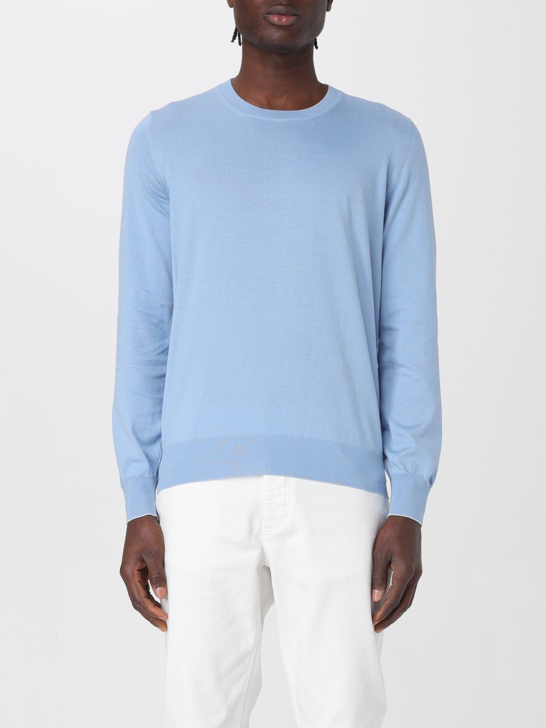 Brunello Cucinelli Jumper BRUNELLO CUCINELLI Men colour Turquoise