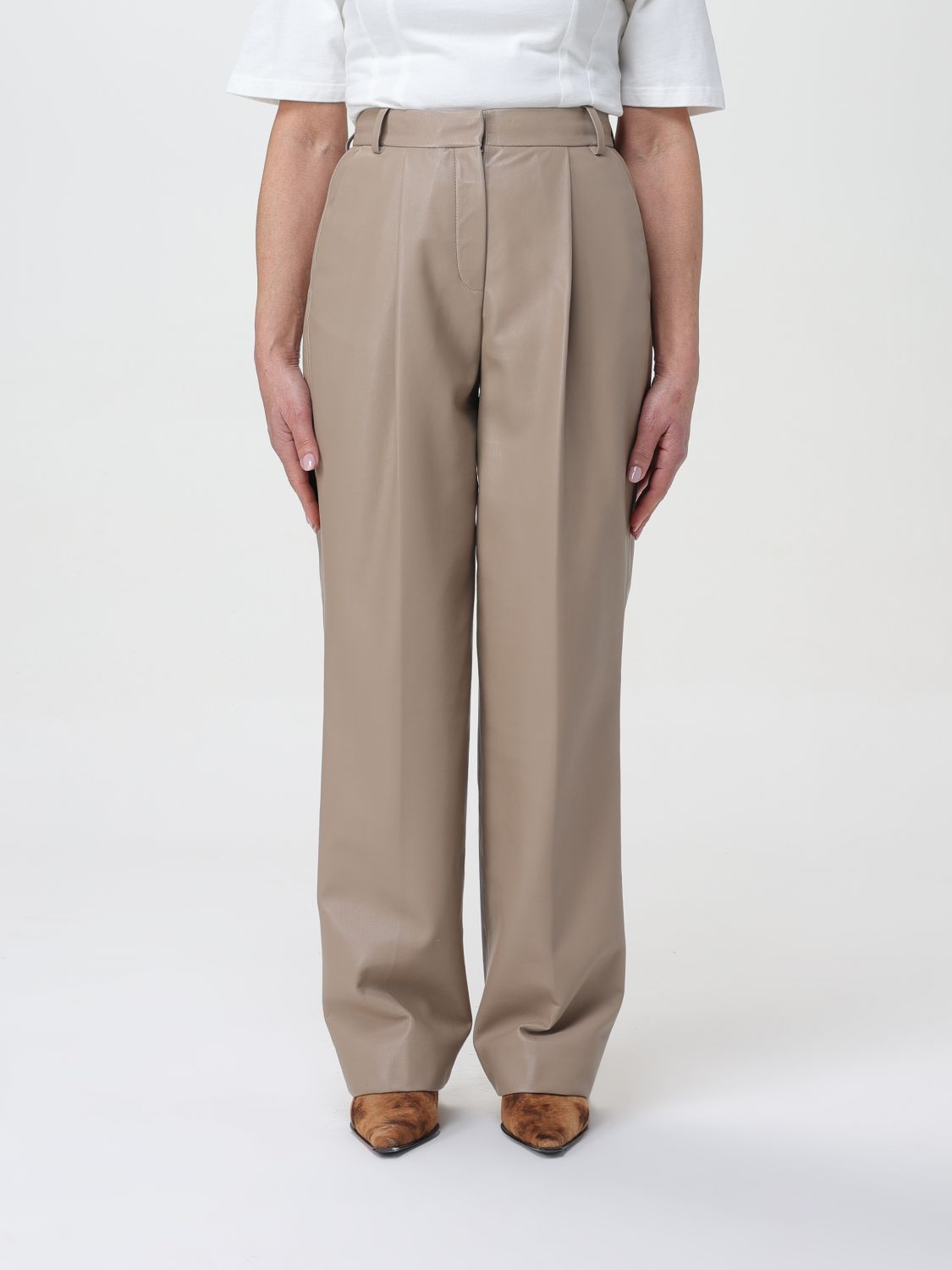 Calvin Klein Trousers CALVIN KLEIN Woman colour Dove Grey