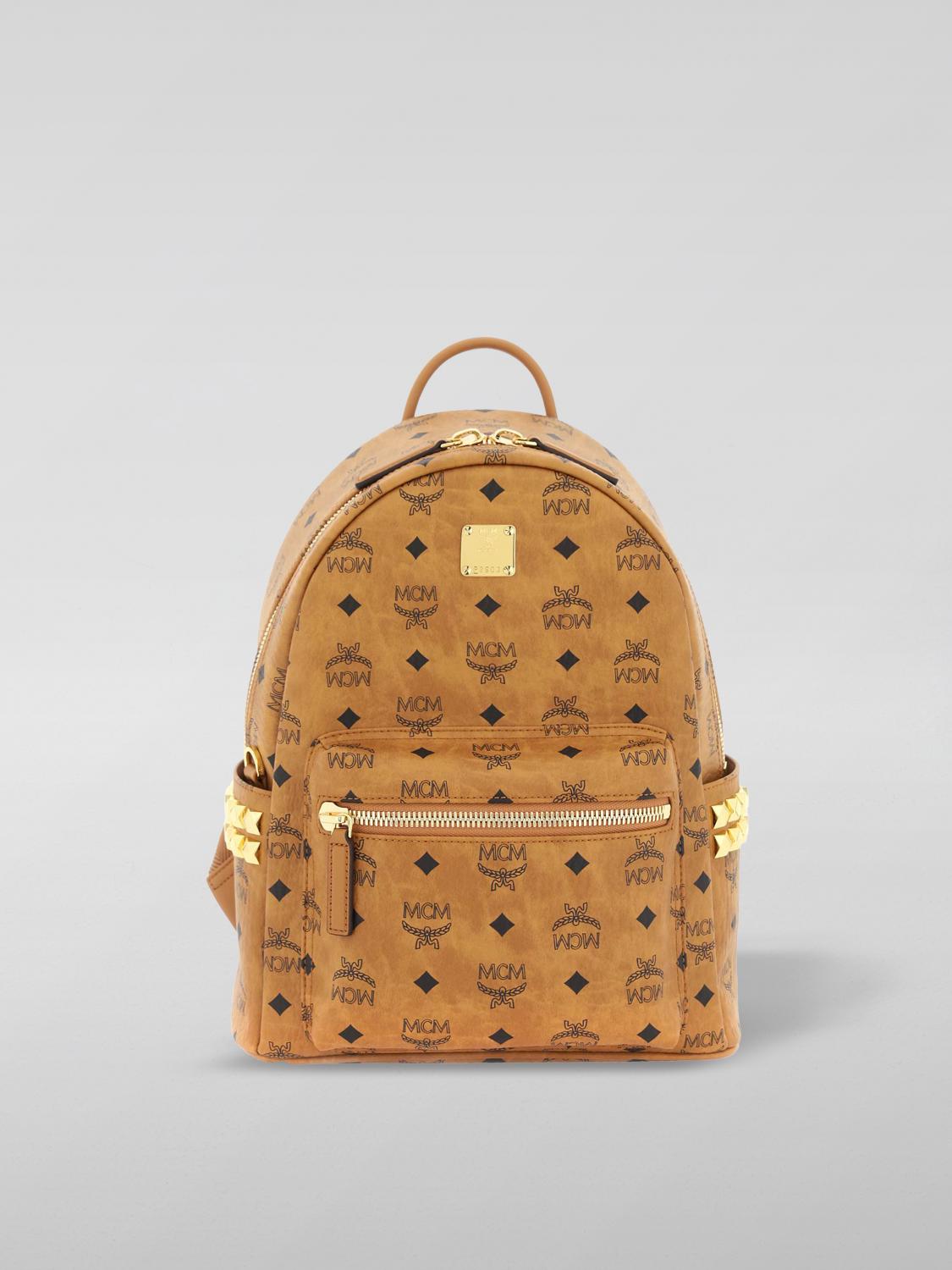 Mcm Backpack MCM Men colour Copper Red