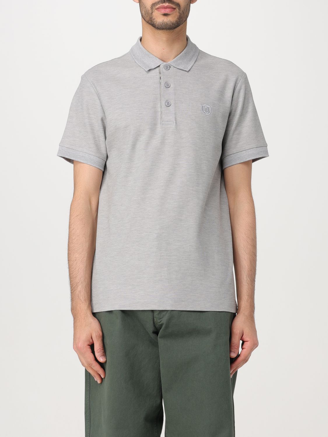 Burberry Polo Shirt BURBERRY Men colour Grey