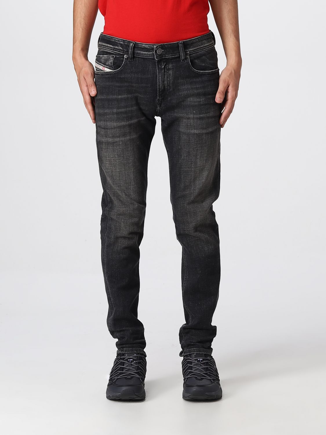 Diesel Jeans DIESEL Men colour Black