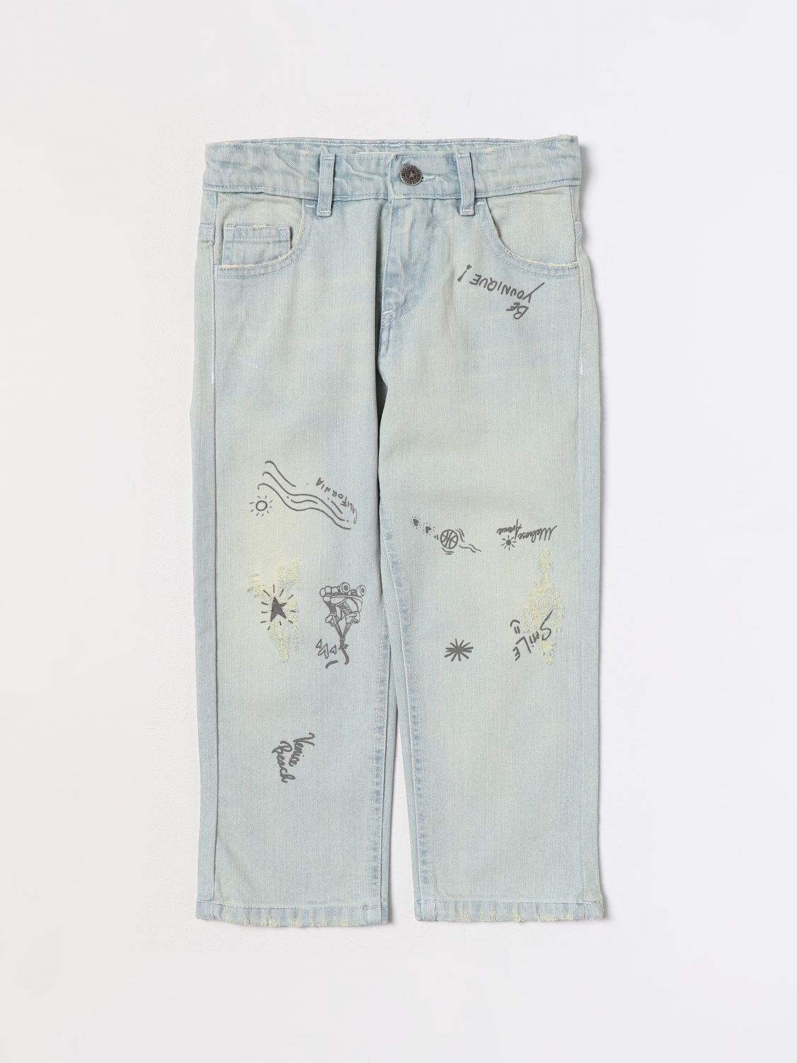 Golden Goose Jeans GOLDEN GOOSE Kids colour Denim