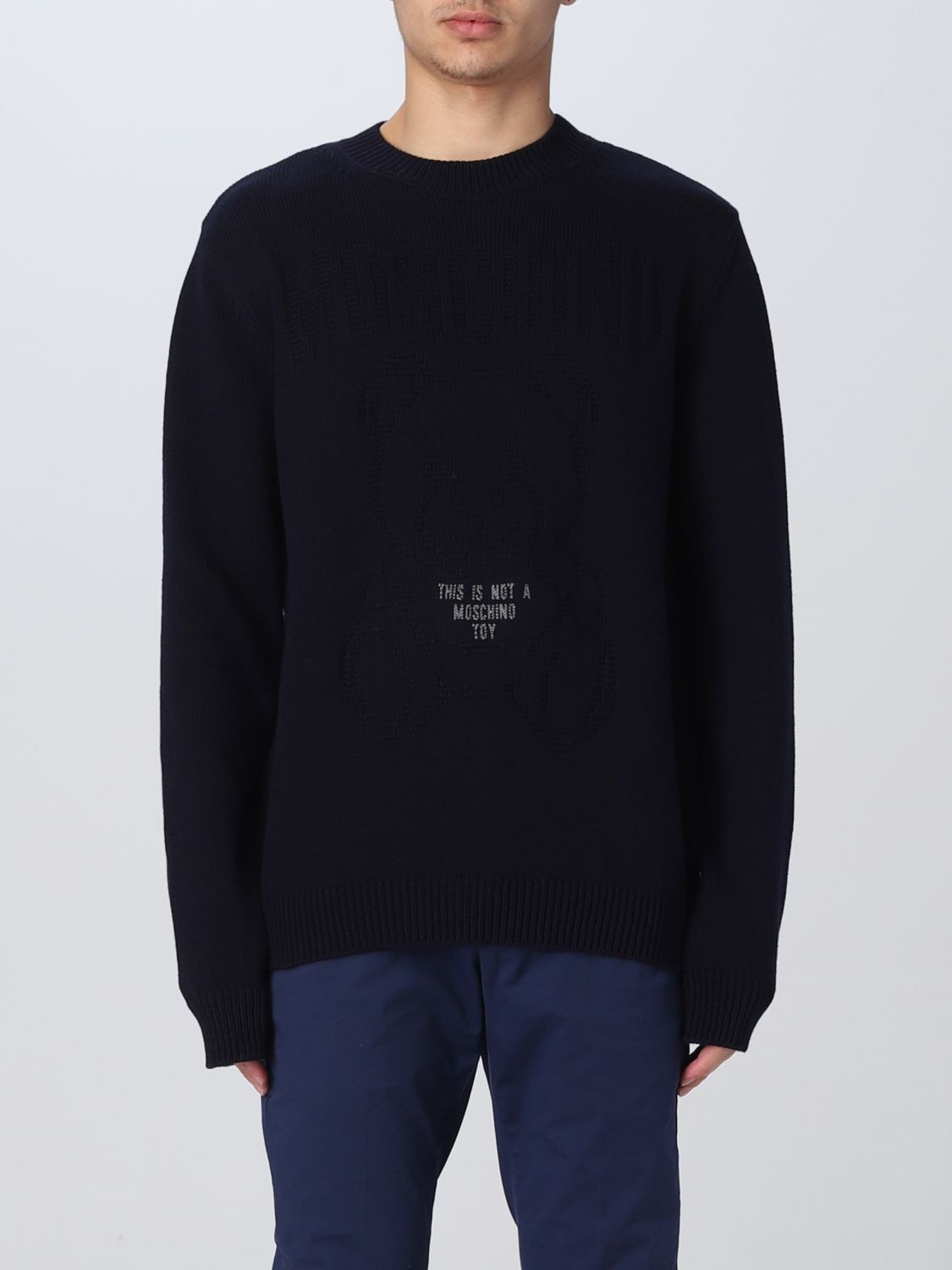 Moschino Couture Jumper MOSCHINO COUTURE Men colour Blue