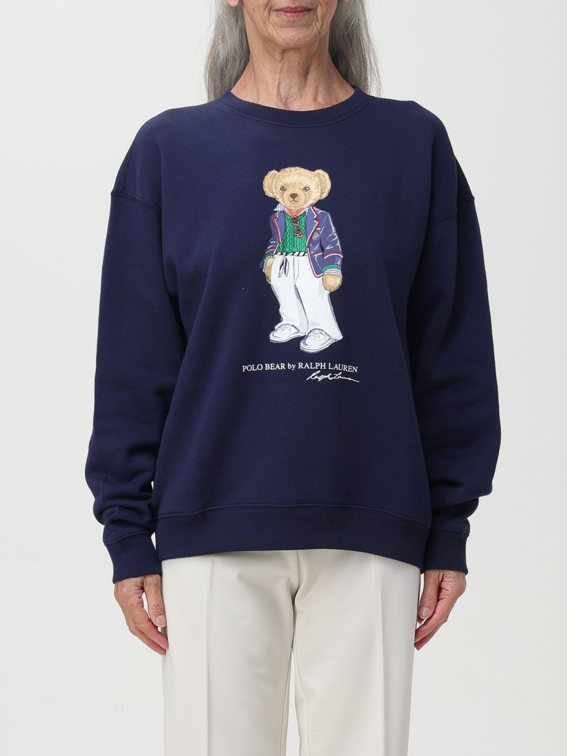 Polo Ralph Lauren Sweatshirt POLO RALPH LAUREN Woman colour Blue