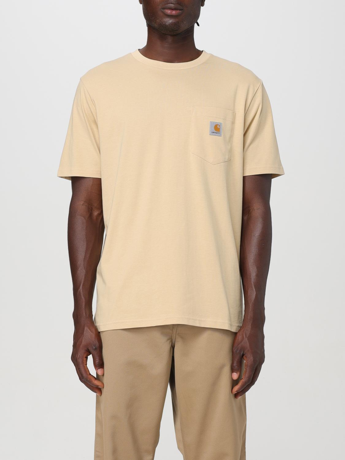 Carhartt WIP T-Shirt CARHARTT WIP Men color Yellow Cream