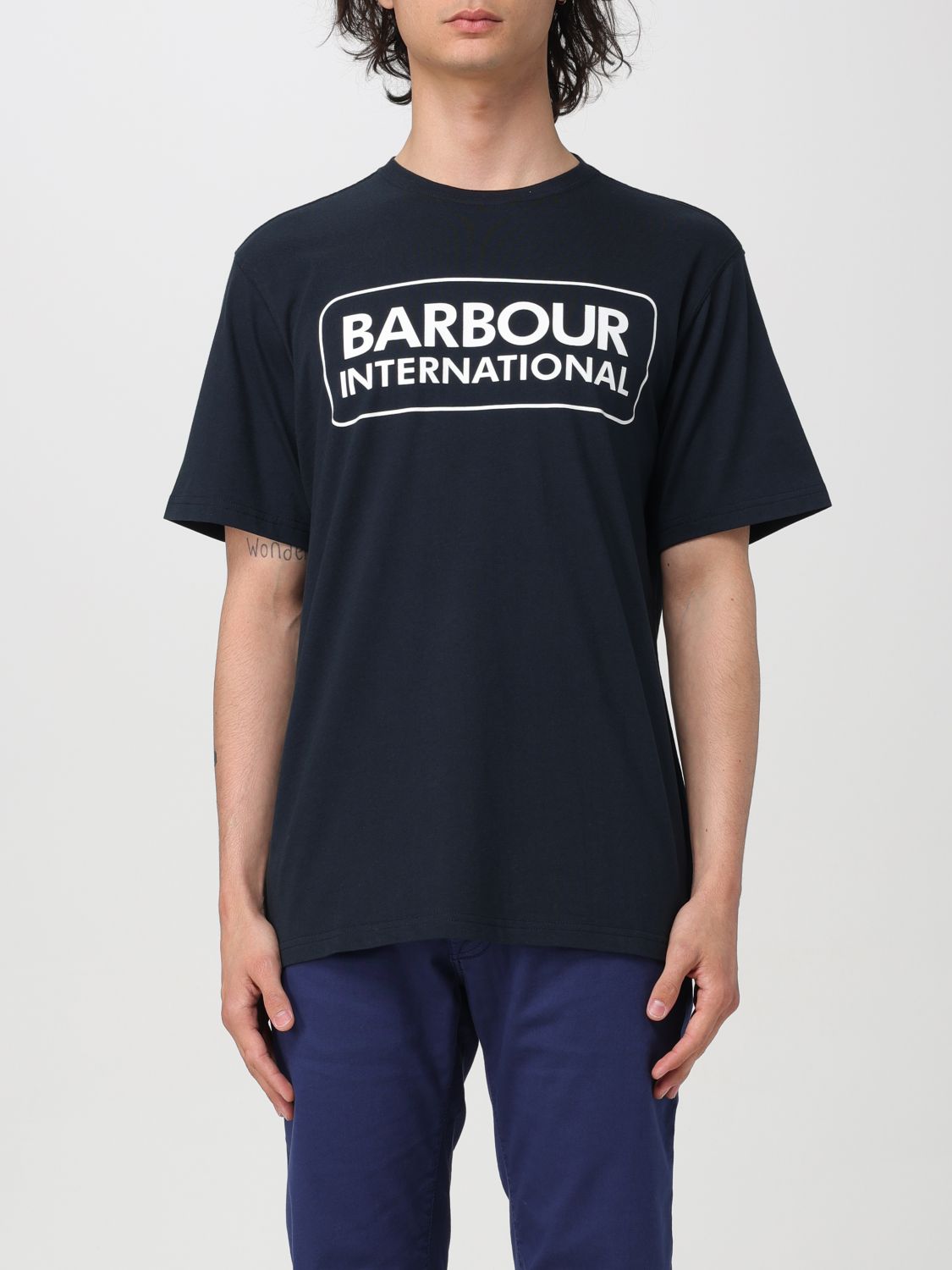 Barbour T-Shirt BARBOUR Men colour Blue