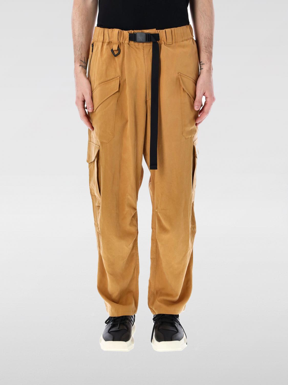 Y-3 Pants Y-3 Men color Tobacco