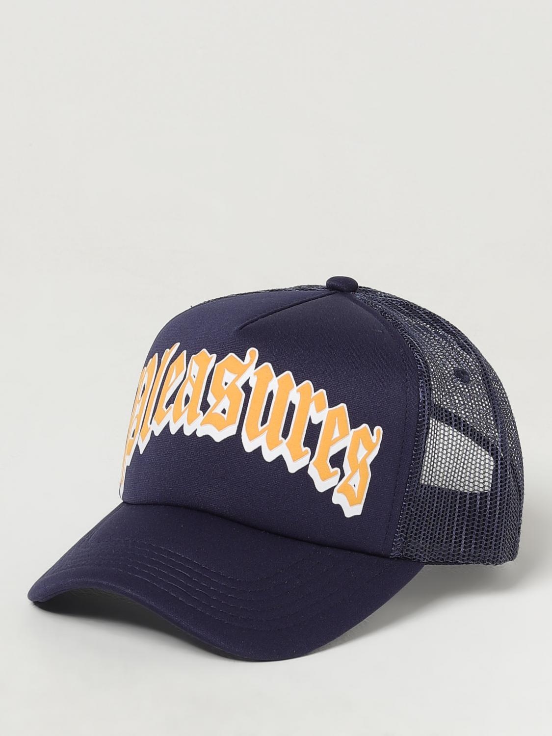 Pleasures Hat PLEASURES Men color Blue