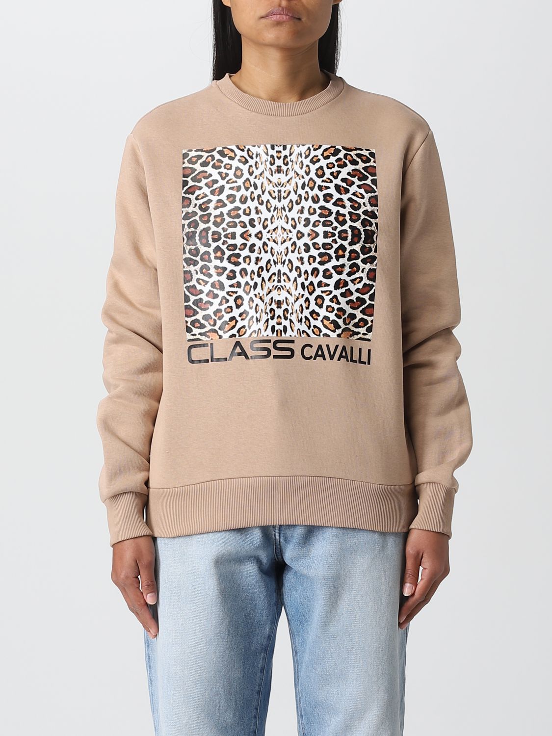 Class Roberto Cavalli Sweatshirt CLASS ROBERTO CAVALLI Woman colour Brown