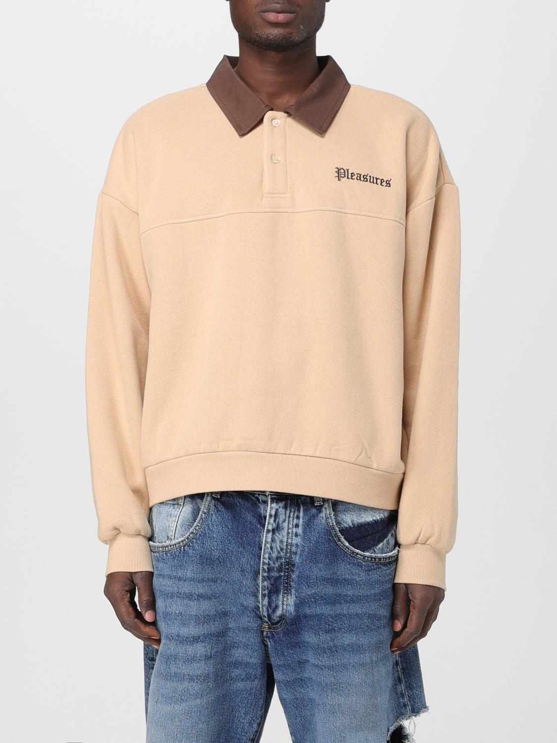 Pleasures Sweatshirt PLEASURES Men colour Beige