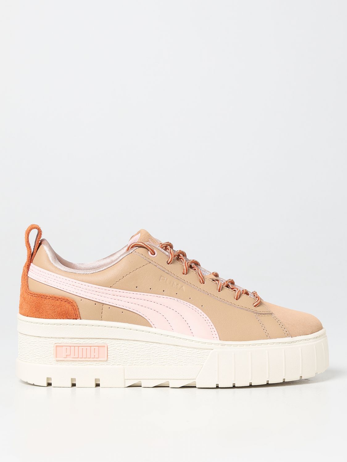 Puma Sneakers PUMA Woman colour Beige