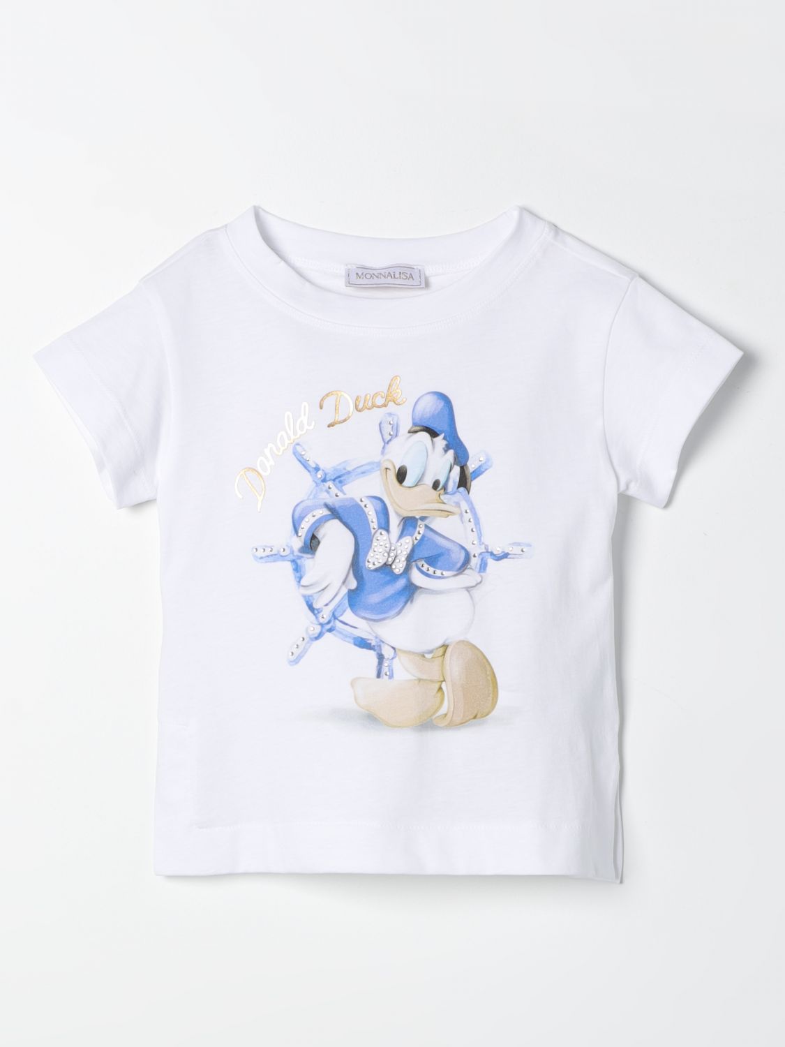 Monnalisa T-Shirt MONNALISA Kids colour White