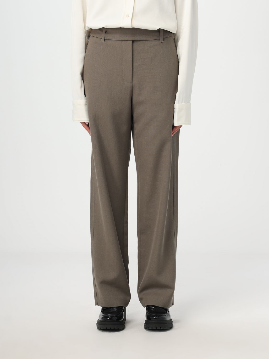 Studio Nicholson Trousers STUDIO NICHOLSON Woman colour Green