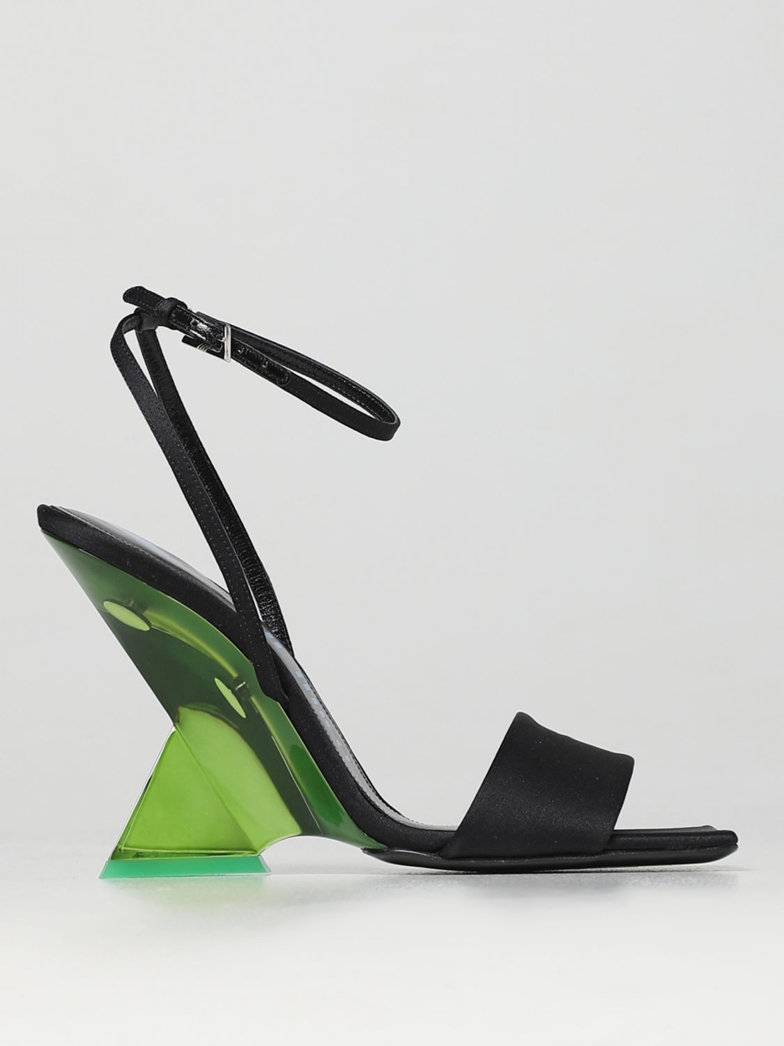 The Attico Heeled Sandals THE ATTICO Woman colour Black