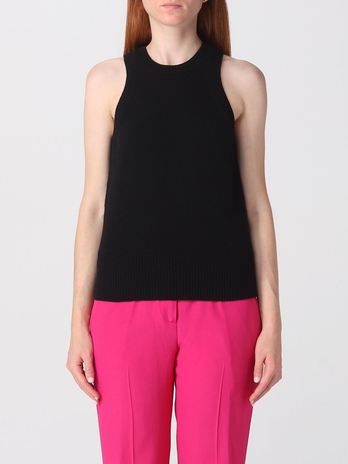 Alexander McQueen Top ALEXANDER MCQUEEN Woman colour Black