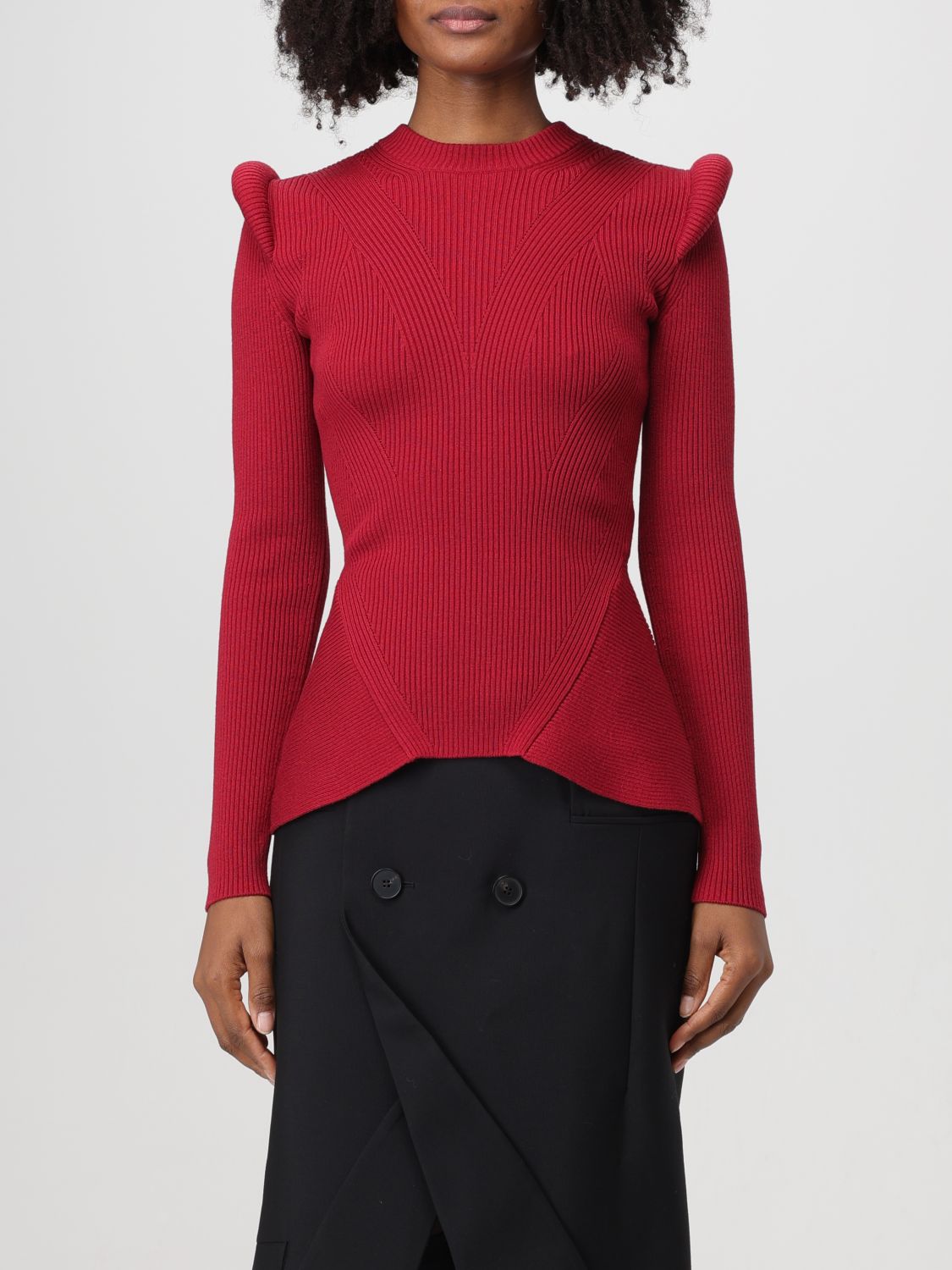 Alexander McQueen Jumper ALEXANDER MCQUEEN Woman colour Red