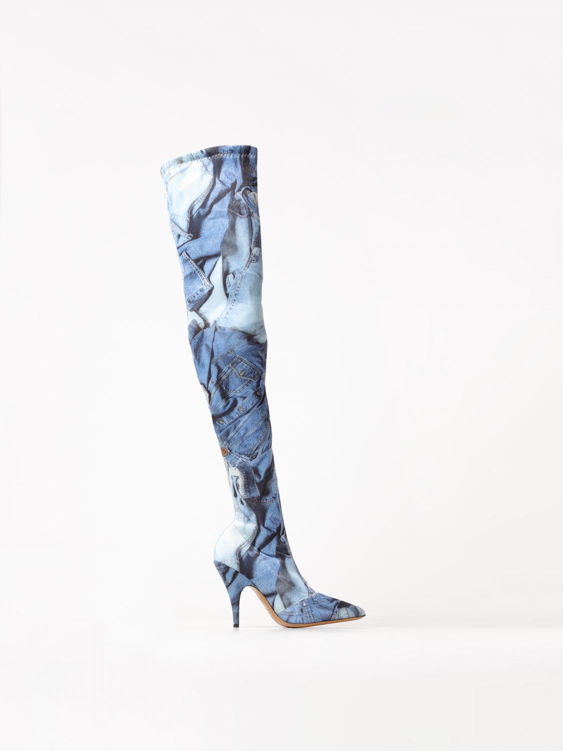 Moschino Jeans Boots MOSCHINO JEANS Woman colour Multicolor