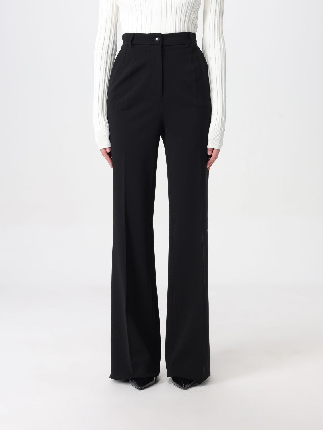 Dolce & Gabbana Trousers DOLCE & GABBANA Woman colour Black 1