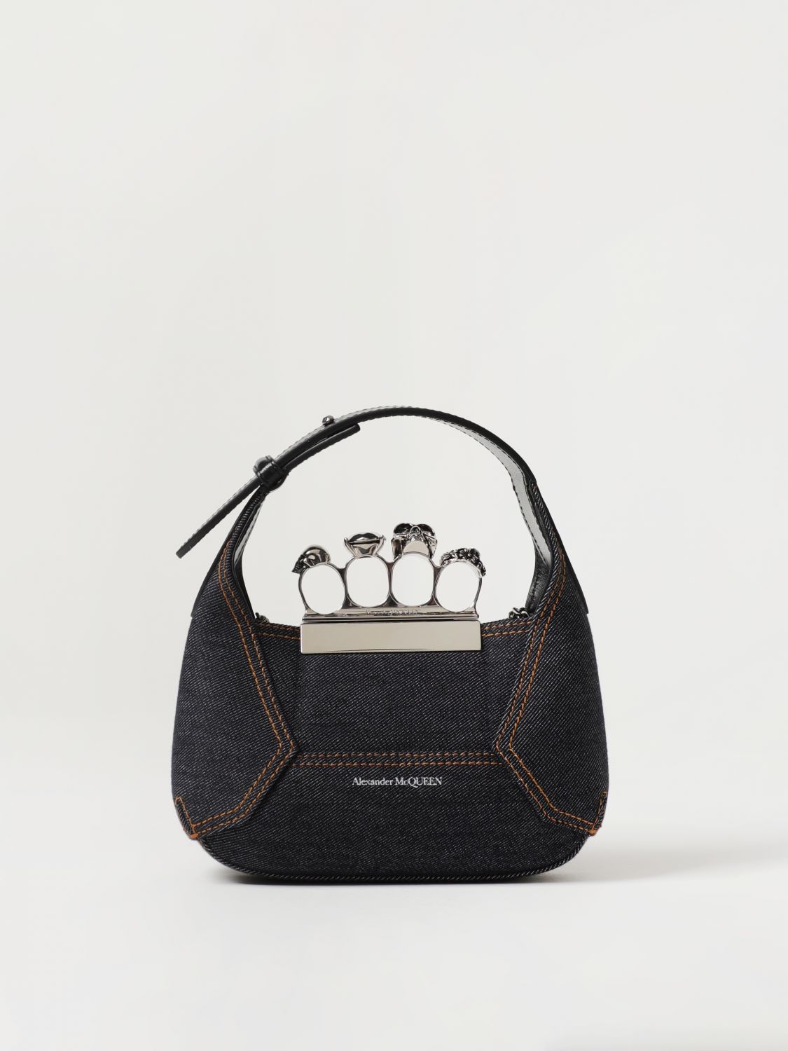 Alexander McQueen Mini Bag ALEXANDER MCQUEEN Woman colour Denim