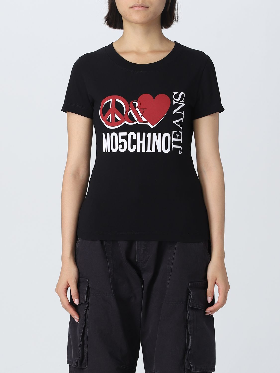 Moschino Jeans T-Shirt MOSCHINO JEANS Woman color Black