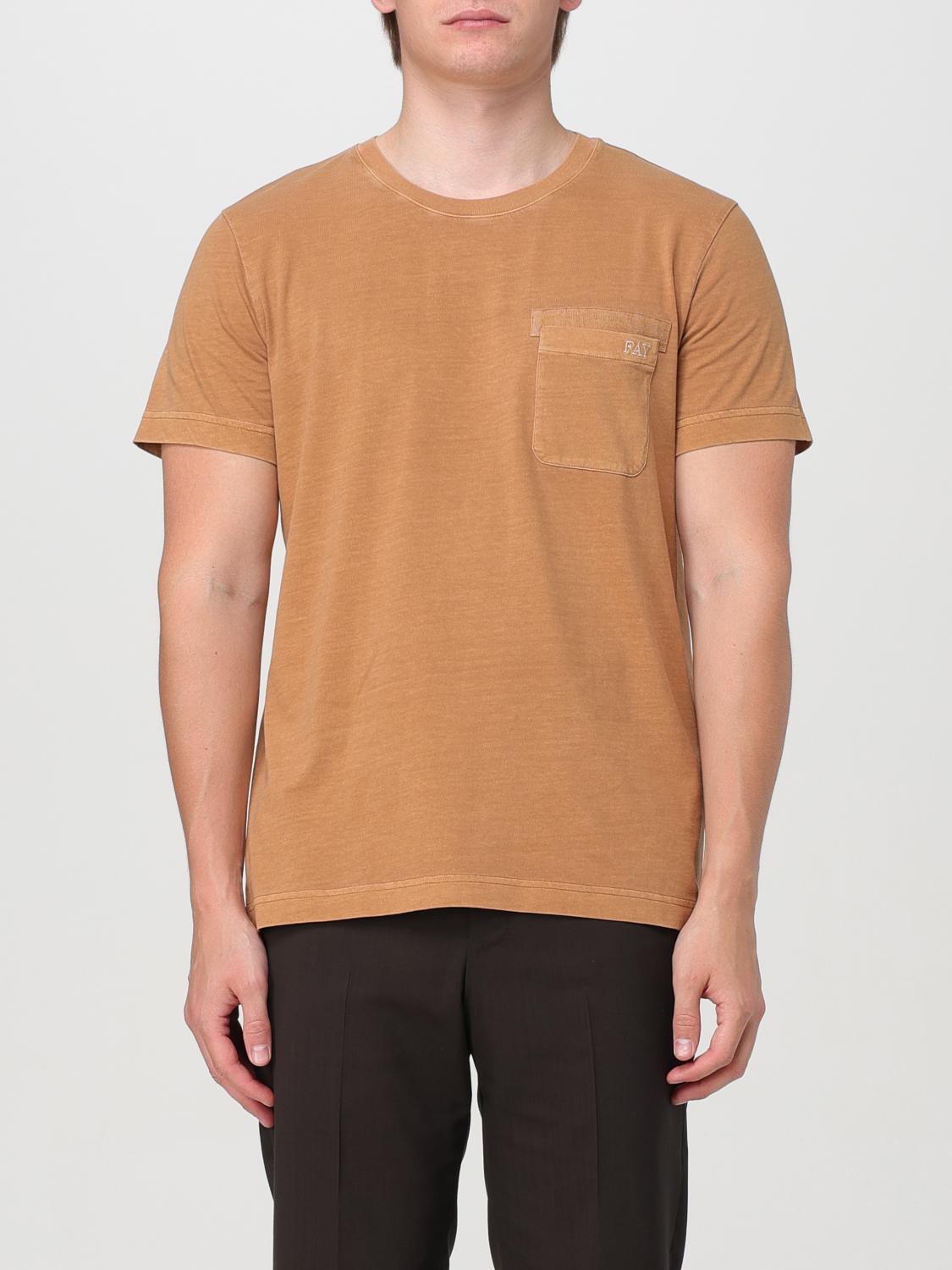 Fay T-Shirt FAY Men color Tobacco