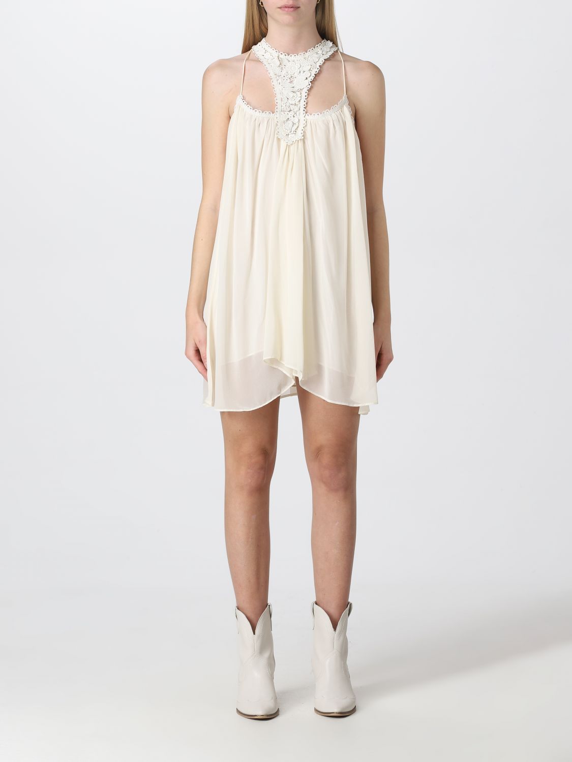 Isabel Marant Dress ISABEL MARANT Woman colour Ecru