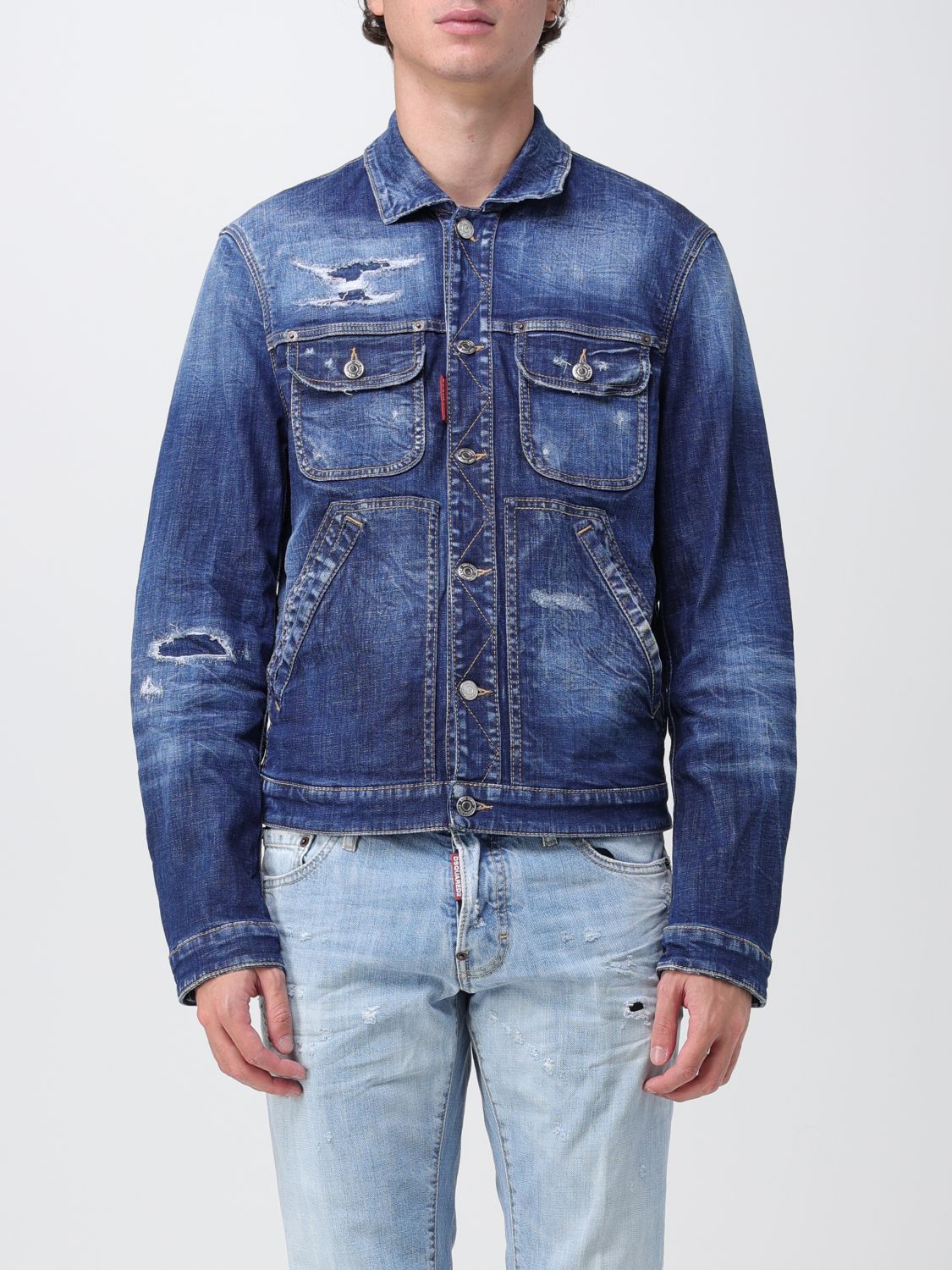 Dsquared2 Jacket DSQUARED2 Men colour Denim