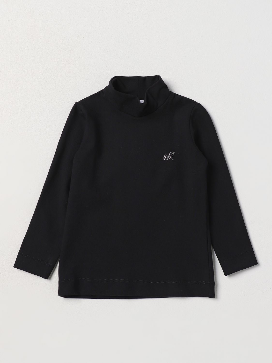 Monnalisa Polo Shirt MONNALISA Kids colour Black