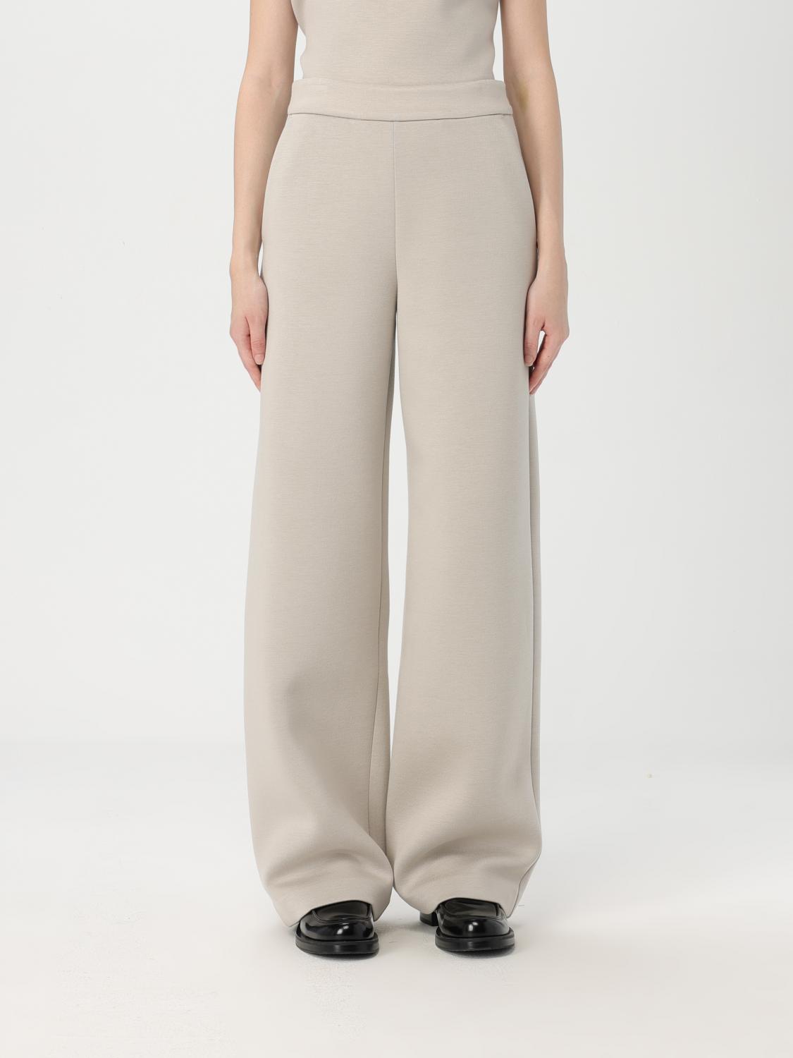  Pants 'S MAX MARA Woman color Yellow Cream