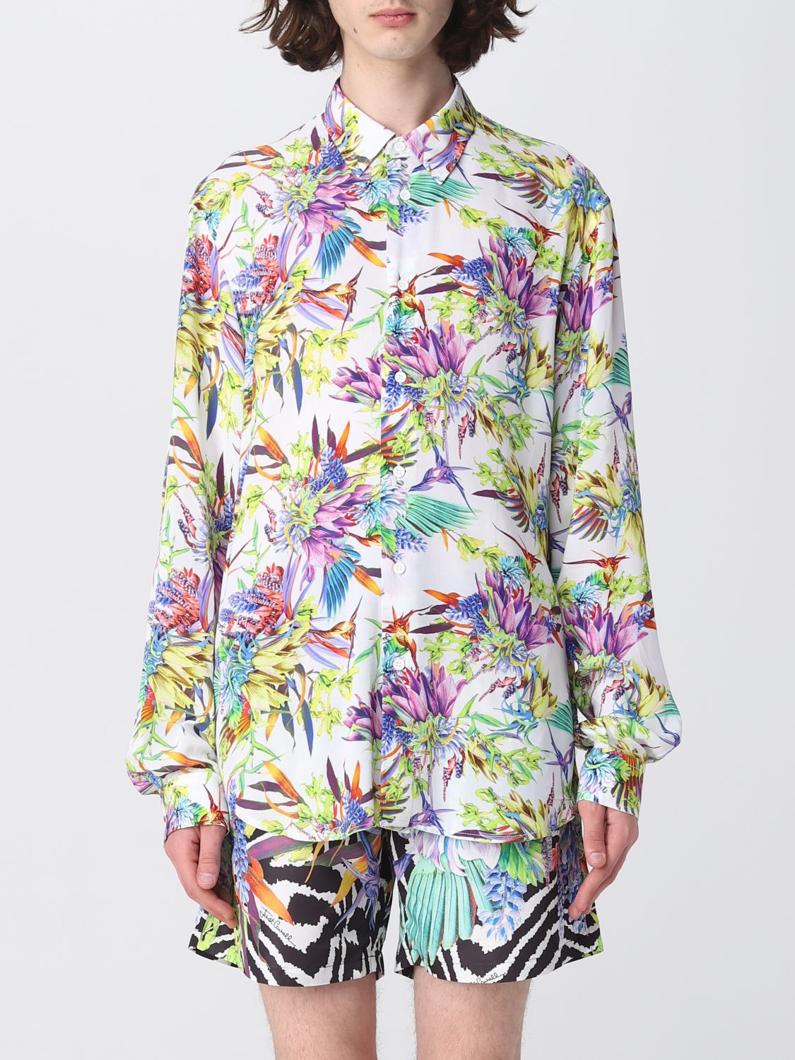 Just Cavalli Shirt JUST CAVALLI Men colour White