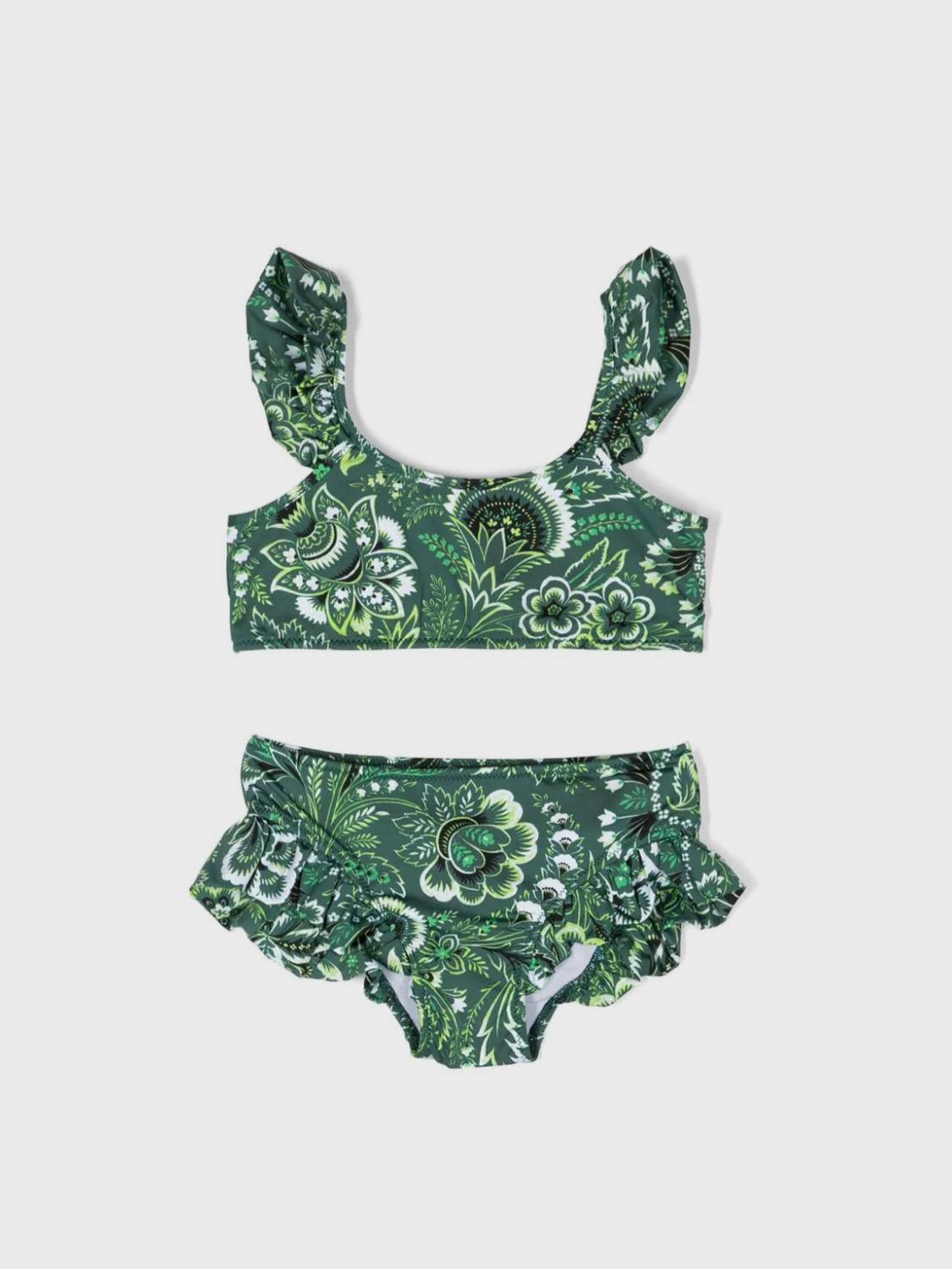  Swimsuit ETRO KIDS Kids color Green