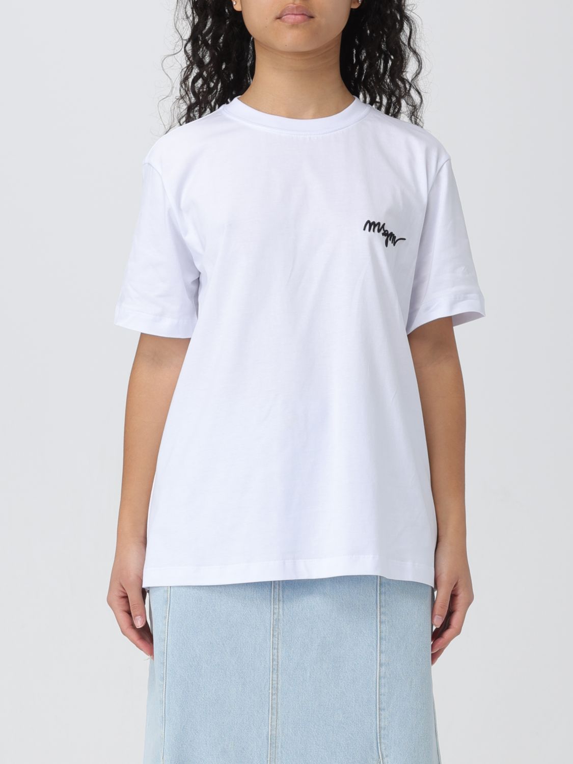 Msgm T-Shirt MSGM Woman colour White