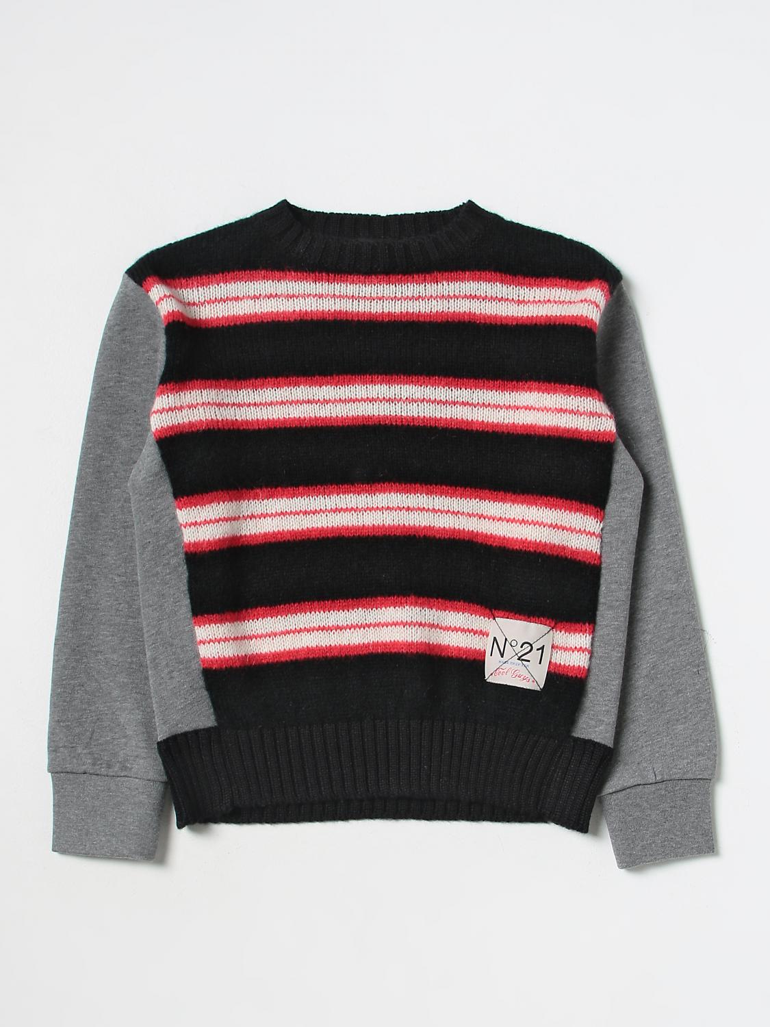 N° 21 Jumper N° 21 Kids colour Black