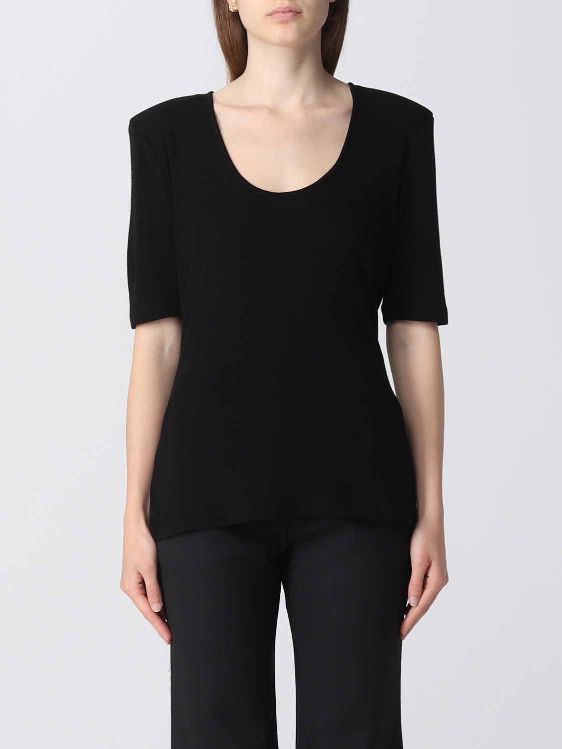 By Malene Birger T-Shirt BY MALENE BIRGER Woman colour Black