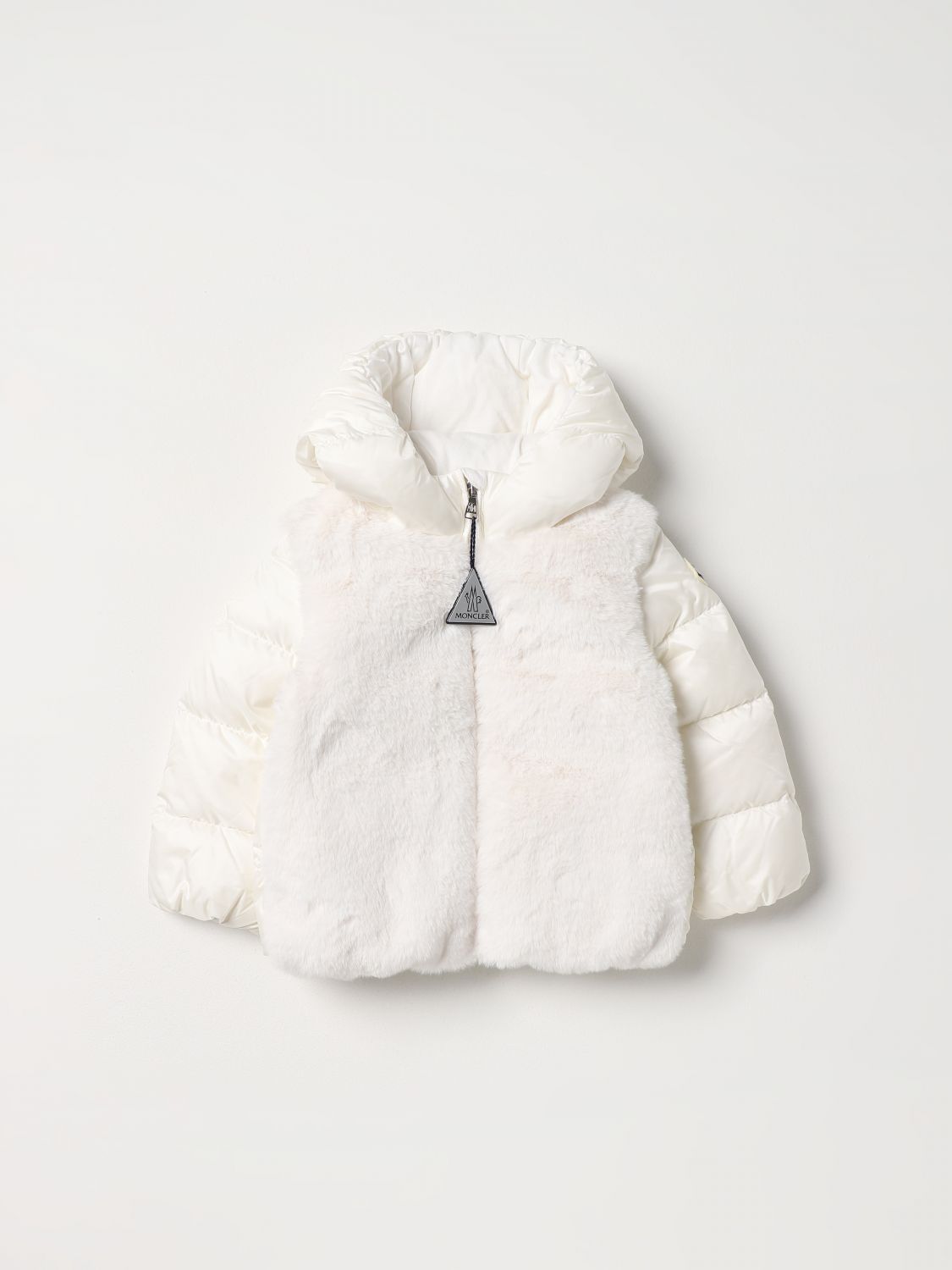 Moncler Jacket MONCLER Kids colour White