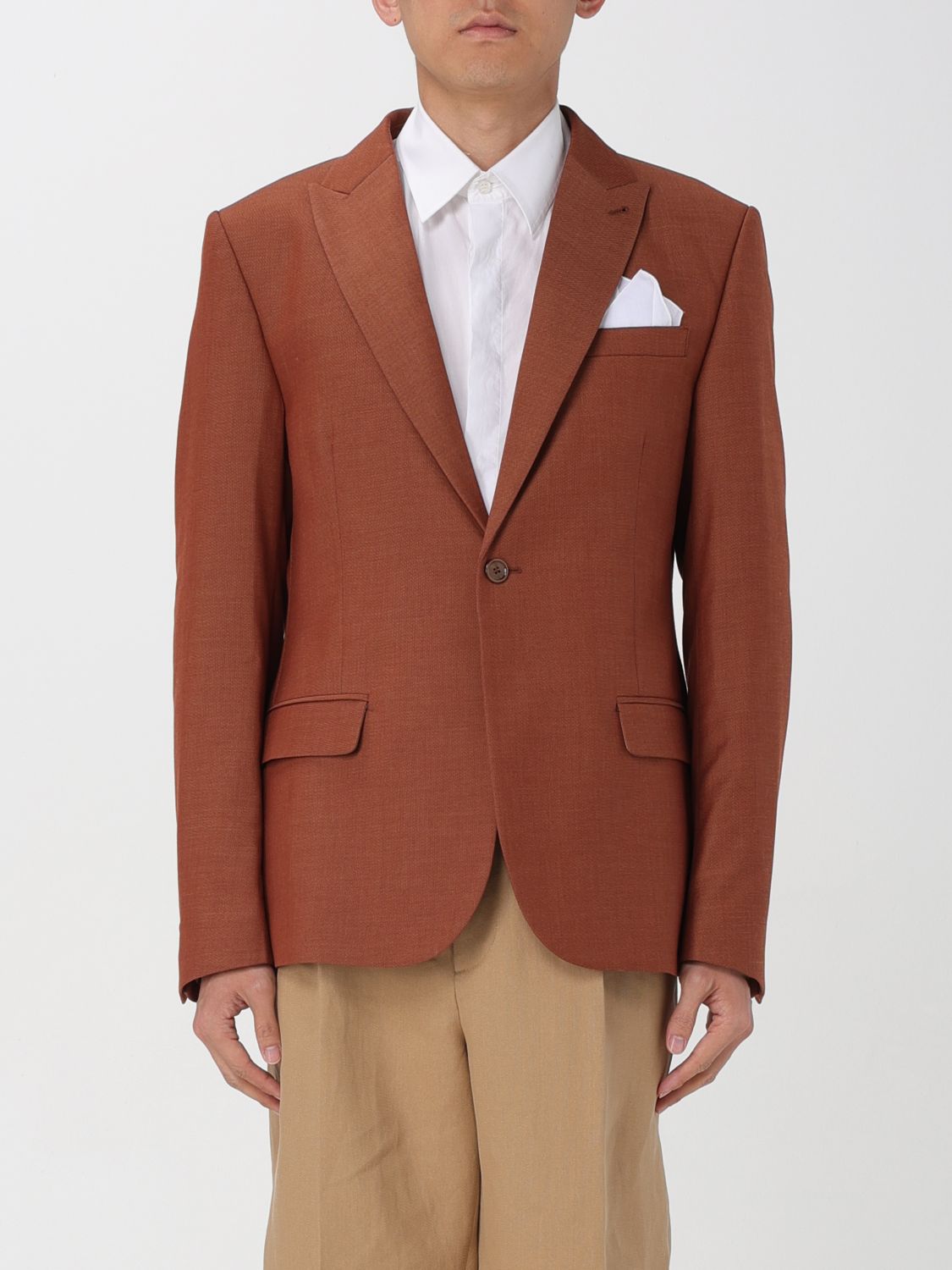 Daniele Alessandrini Jacket DANIELE ALESSANDRINI Men color Brown