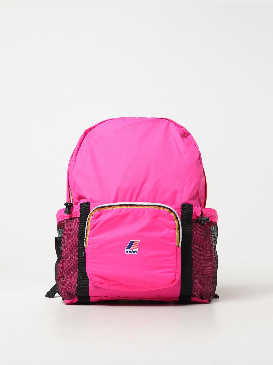 K-Way Backpack K-WAY Men color Pink