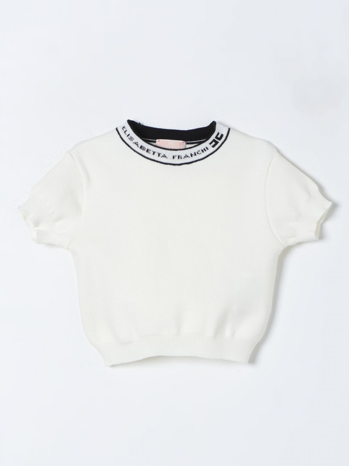 Elisabetta Franchi La Mia Bambina Jumper ELISABETTA FRANCHI LA MIA BAMBINA Kids colour Butter